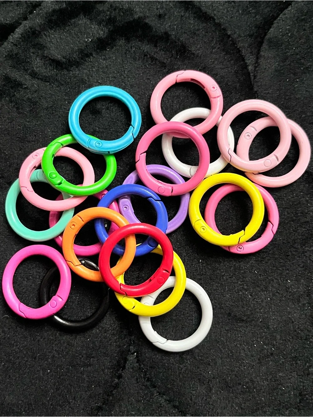 94 Piece Bag Charm or Keychain Making Kit, Custom Compiled + FREE gift included